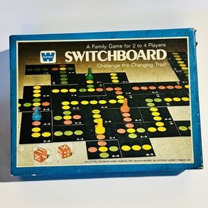 1976‎ Whitman Switchboard Challenge the Changing Trail Game No 4423 Complete